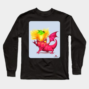 Dragon roasting Long Sleeve T-Shirt